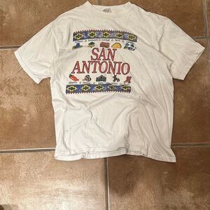 ohii White San Antonio Graphic Tee